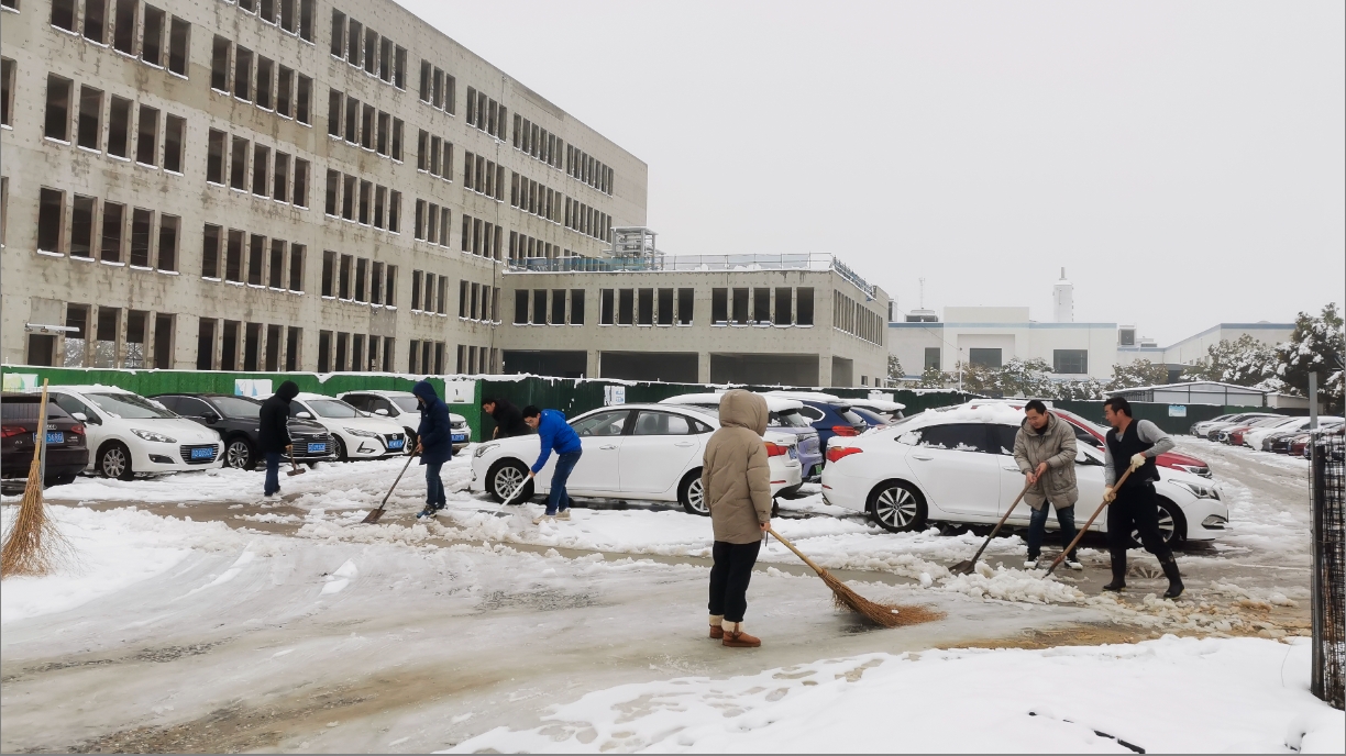 雪绽琼花日 扫雪暖心时丨米兰体育·（中国）官方网站-MILAN SPORTS
开展扫雪除冰活动